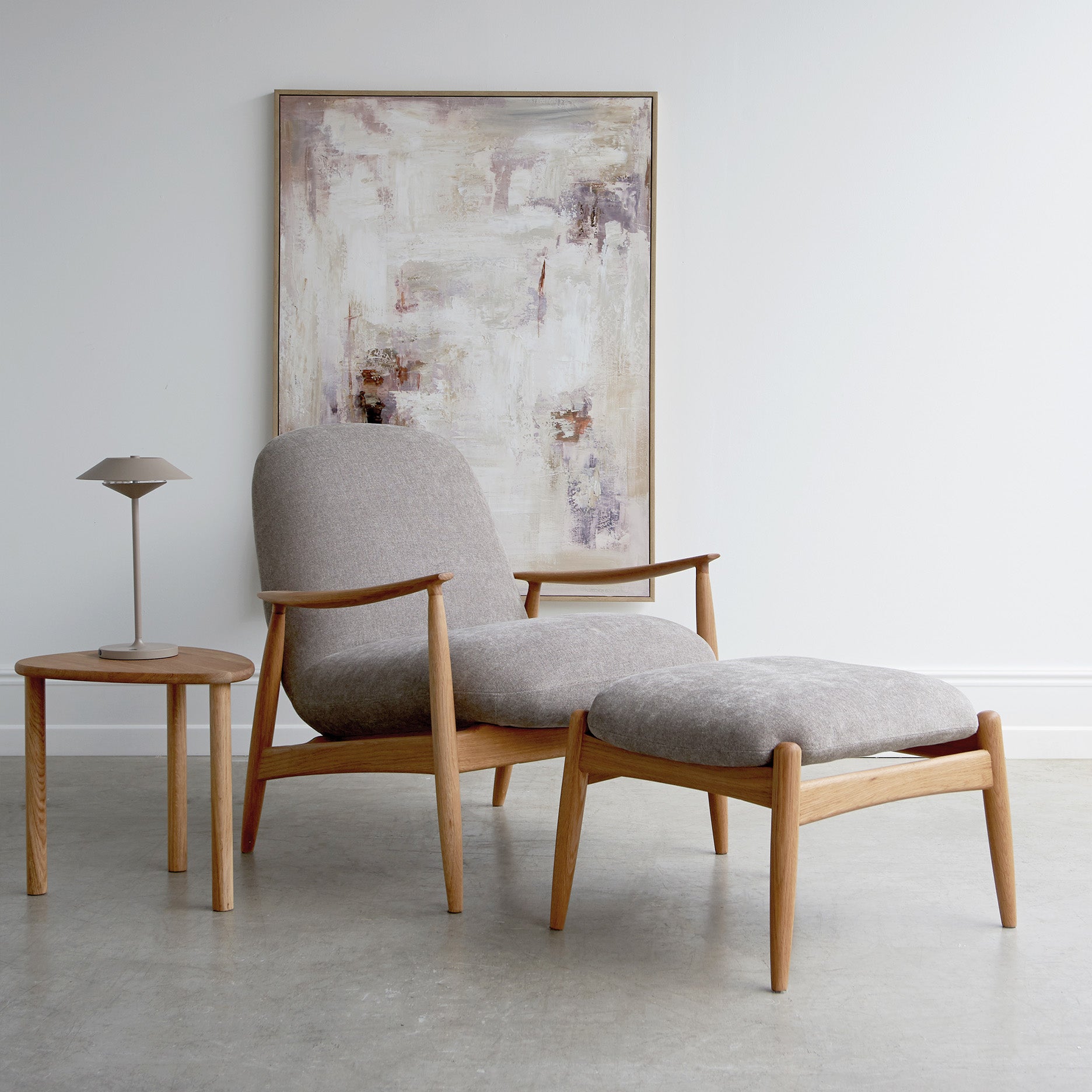 Korobi Loungesessel Hellbraun